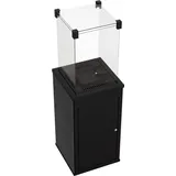 Terrassenheizer Patio Quarzsinter Blend Nero automatische Steuerung 8,2kW - Schwarz