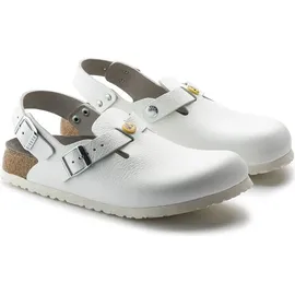 Birkenstock Tokio Super Grip, Naturleder, weiß, Weite normal - 38
