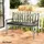 Outsunny Bankauflage 110 x 46 x 6,5 cm Dunkelgrau 1 St.