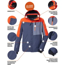 KILLTEC KSW 52 MN SKI JCKT Skijacke Nachtblau M