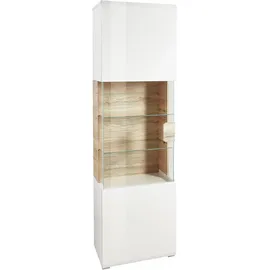 OTTO home Standvitrine Toledo 60,5 x 37 x 204 cm Weiß