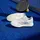 adidas Courtquick Padel-Schuh - Cloud White / Silver Metallic / Clear Mint - 39 1/3