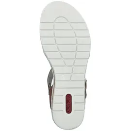 Rieker Keilsandalette Damen Cognac 43