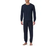 SCHIESSER Herren Schlafanzug Lang Mit Bündchen | Gr.: 54