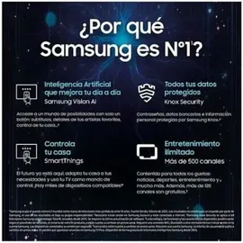 Samsung TV 43 Zoll QLED Q8F 4K Smart TV mit AI-Vision, 100% Farbvolumen mit Quantum Dot, authentischem Quantum Dot und Motion Xcelerator [Länderversion Spanisch]
