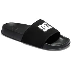 Sandale DC SHOES "DC", Gr. 9(42), schwarz-weiß (schwarz, schwarz, weiß), Kunstlederobermaterial. EVA für Komfort und Haltbarkeit, Schuhe