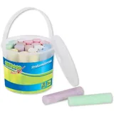 Vedes Outdoor active Straßenmalkreide im Eimer, 20 Stück