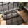 DeLife Big-Sofa Sirpio XL 270x130 cm Mikrofaser Khakibraun