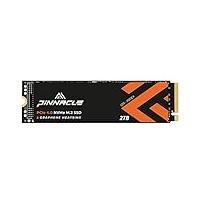 Timetec 2TB PCIe 4.0 Gaming SSD mit Graphene Heat Spreader NVMe Phison E27T PCIe Gen4x4 M.2 2280 3D NAND TLC 2000TBW Lese-/Schreibgeschwindigkeit bis zu 7.400/6.400 MB/s für PS5, PC, Laptop und