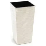 Lamela Blumentopf 19 x 19 x 36 cm Creme