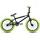 chilliz BMX Freestyle 20 Zoll XB.01 schwarz-grün Kinder, Erwachsene V-Brake 360° Rotor - schwarz,
