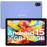 DOOGEE U10 Android 15 Tablet 10 Zoll 16GB RAM+128GB ROM (2TB TF) 5060mAh Kinder Tablet Android WiFi 6, WidevineL1, 8+5MP Dual Kamera, GMS, BT5.0, Type C Tablets PC [2025]