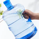 Denxahao Wasserfass Wasserkanister Trinkflasche Wasserkrüge Mit Griff Wasserflasche Mit Großem Fassungsvermögen Wiederverwendbarer Camping-Wassertank Für Camping-Outdoor-Sportreisen (5 Liters)