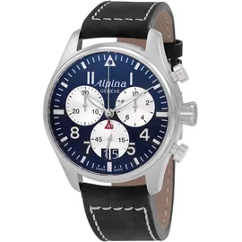 Alpina Startimer Pilot AL-372NS4S6 Edelstahl 44 mm AL-372NS4S6