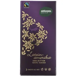 Schokolade Edelbitter 100% - Lateinamerika