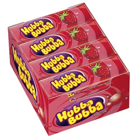 hubba-bubba Hubba Bubba Kaugummi Erdbeere 20 Packungen