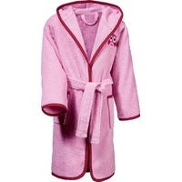 Erwin Müller Kinder-Bademantel mit Kapuze in rosa | Gr.: