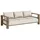 Karup - Bare Schlafsofa Kiefer carob braun (106) / soft chalk, (640)