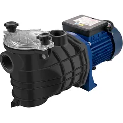 VEVOR Schwimmbadpumpe 1 PS 750 W Poolpumpen Max. Durchfluss 15000 L/H Filterpumpe Geschwindigkeit 3450 U/min Umwälzpumpe Max. Temperatur 50° C