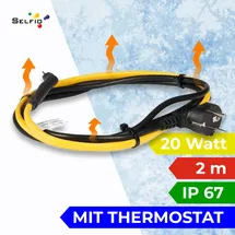 thermova Rohrbegleitheizung 2 m 20 Watt