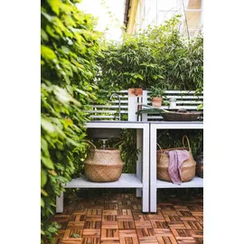 Brafab Outdoorküchen-Modul Arbeitsmodul Bellac Aluminium Weiß