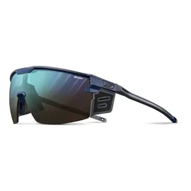 Julbo Ultimate Cover Reacktive Perf. 2-4 Gletschbrille (Größe One Size, blau)