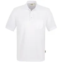 Hakro Pocket-Poloshirt Mikralinar® weiß, XL