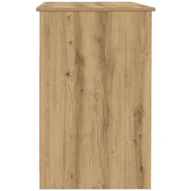 vidaXL Schreibtisch Artisan-Eiche Braun