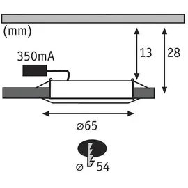 Paulmann Einbauleuchte 2er Pack (999.20)