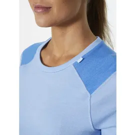 HELLY HANSEN Lifa Merino Midweight Crew Langarm-baselayer - Bright Blue - L