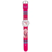 Scout 280378071 30mm Kunststoffgehäuse rosa Silikonarmband rot