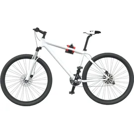 vidaXL Fahrrad-Montageständer Wandmontage Klappbar Rot Schwarz Stahl