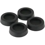 InLine Gummi-Füße für PC Gehäuse 4er Pack schwarz