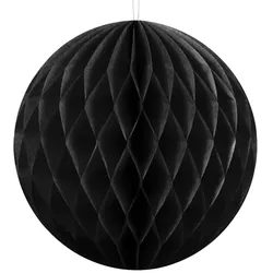Wabenball schwarz 40 cm