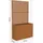 casa.pro Malja 146 x 83 x 31 cm Braun