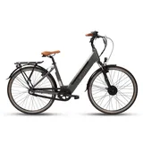 VILLETTE Elektro-Cityfahrrad l’ Amant Eco Nexus 3 28 Zoll. dunkelgrau grau