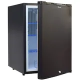 Smad 50L Wohnmobil Kühlschrank 12V 230V für Auto, LKW, 0-10 ° C, Camper Kühlschrank mit Schloss, Wendetür, Schwarz