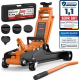 Hydraulischer Wagenheber 2,5T PKW Autoheber Rangierwagenheber mit Koffer Orange