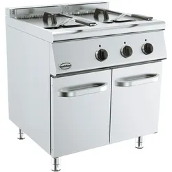 CombiSteel Base 700 El. Friteusen 2X10L