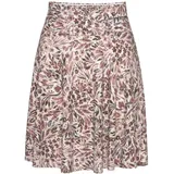 VIVANCE Jerseyrock Miniröcke Blumendruck Rosa/Weiß 38