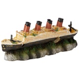 Europet Bernina Aqua d'ella Schiffswrack Titanic mit Ausströmer 39x11x17 cm