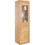 Home Affaire Logo Vitrine 180 x 42 x 42 cm beige