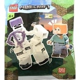 LEGO Minecraft Alex Mit Skelett Und Pferd Folie Packung Set 662206 (IN Säcken)