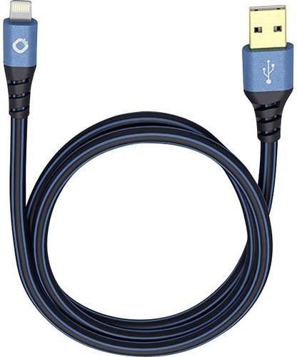Oehlbach Apple iPad/iPhone/iPod Anschlusskabel [1x USB 2.0 Stecker A - 1x Apple Lightning-Stecker] 3