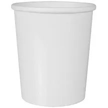 Papstar Starpak Suppenbecher, Pappe "To Go" rund weiss