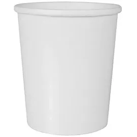 Papstar Starpak Suppenbecher, Pappe "To Go" rund weiss