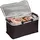 KESPER Einkaufskorb schwarz 50 x 29 x 25,5 cm