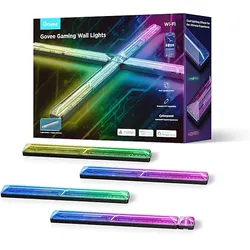 GOVEE Gaming Wall Light Dekoleuchte blau, lila, grün