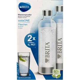Brita sodaONE PET-Flaschen 2 x 1 l