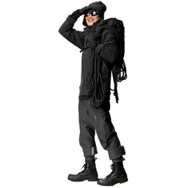 Houdini Alto Half Zip Fleece Mit Durchgehendem Reißverschluss - True Black - L